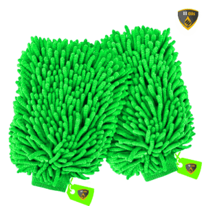 11oils AutoCare Chenille Microfiber Wash Mitt- Pack of 1