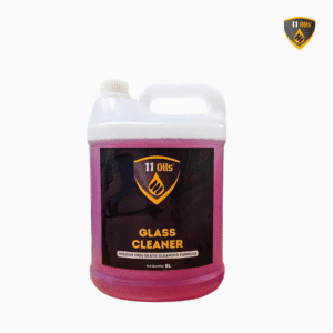11oils AutoCare Glass Cleaner, 5Ltr, Smudge Free Formula