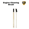 long handle engine cleaning brush wooden
