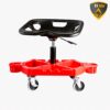 11Oils Rolling Creeper Seat with Tool Tray and Padded Stool