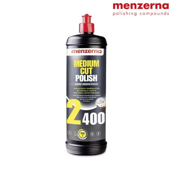 Menzerna Medium Cut Polish 2400 1L – Removes moderately deep paint scratches