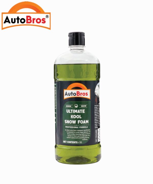 AutoBros Kool Snow Foam – Dense, pH-neutral car wash foam for safe and effective cleaning