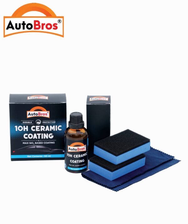 AutoBros 10H Ceramic Coating 50ml for Paint Protection & Shine