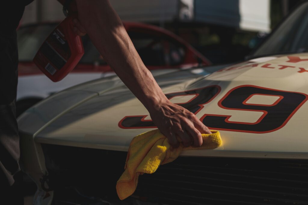 High-quality microfiber towels for drying your car without damaging the paint.